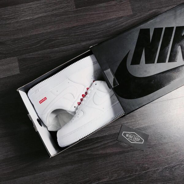 Nike Supreme x Air Force 1 Low 'Box Logo - White' - Image 19