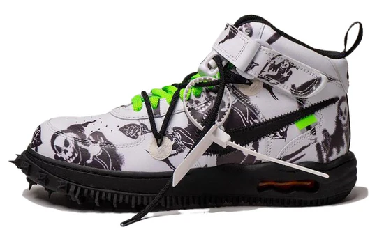 Nike Air Force 1 Mid x Off-White SP Leather 'Grim Reaper' - Image 2