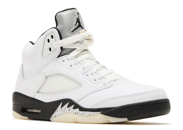 Nike Air Jordan 5 Retro 'White Black' - Image 4
