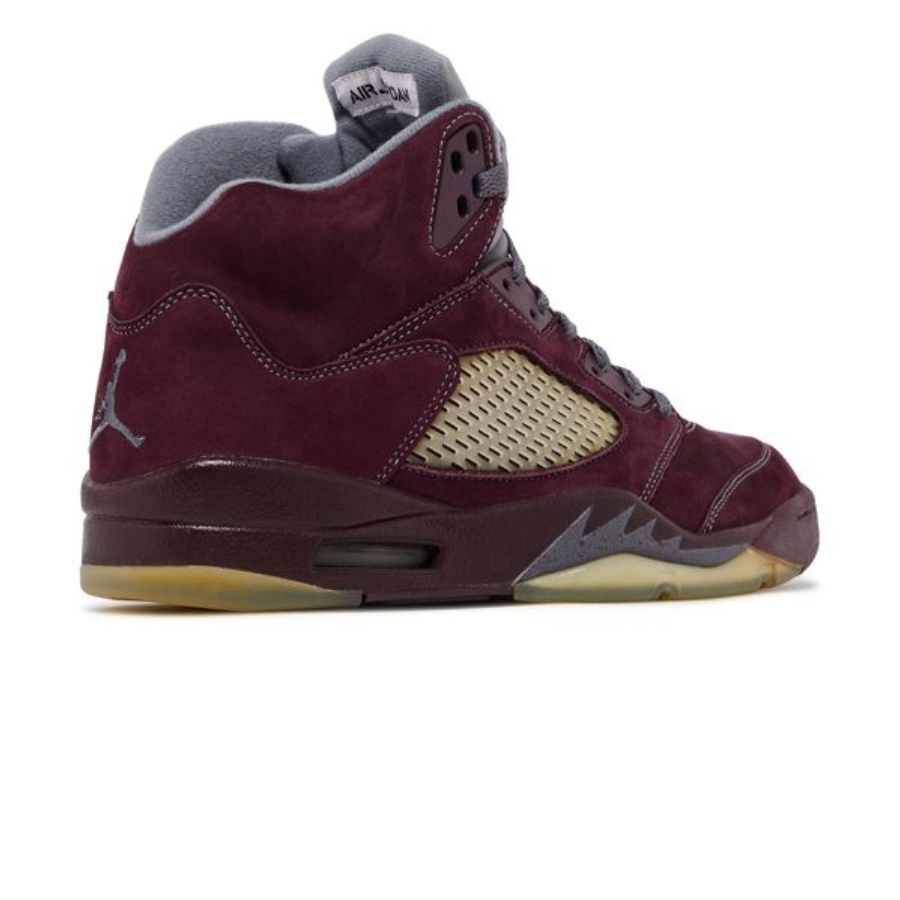 Nike Air Jordan 5 Retro LS 'Burgundy' 2006 - Image 3