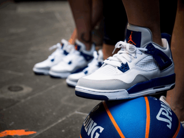 Nike Air Jordan 4 GS 'Deep Royal Blue' - Image 7