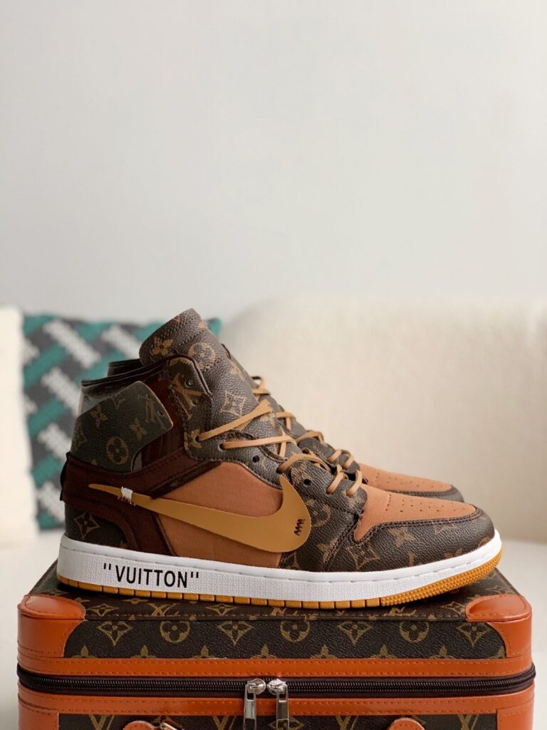 Nike Air Jordan 1 x LV Sneaker High-tops - Image 2