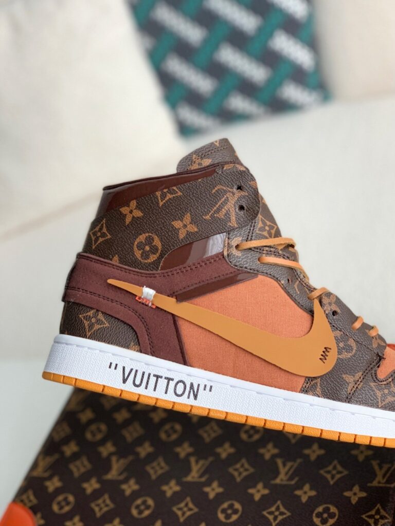 Nike Air Jordan 1 x LV Sneaker High-tops - Image 7