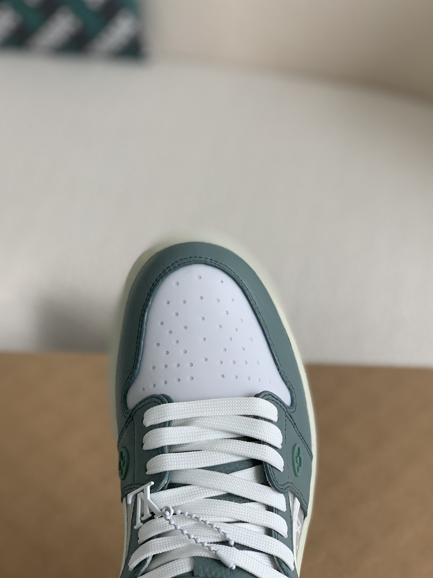 Nike Air Jordan 1 x LV High Custom by The Shoe Surgeon - Image 8