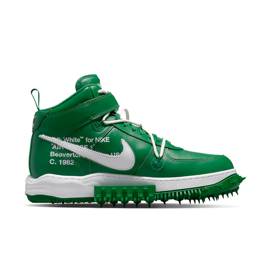 Nike Air Force 1 Mid x Off-White SP Leather 'Pine Green' - Image 5