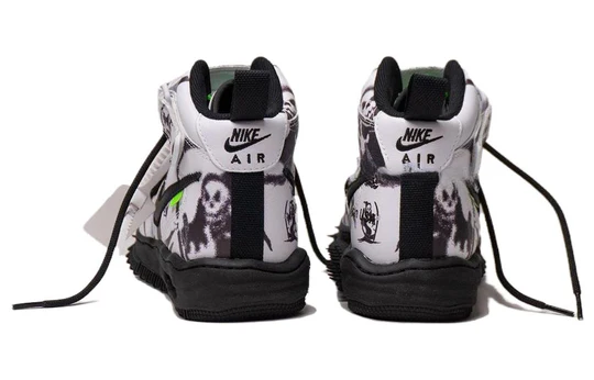 Nike Air Force 1 Mid x Off-White SP Leather 'Grim Reaper' - Image 5