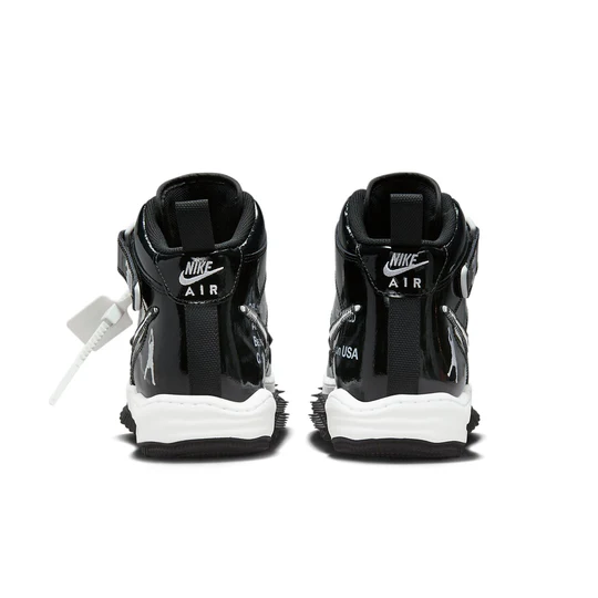 Nike Air Force 1 Mid x Off-White SP Leather 'Sheed' - Image 3