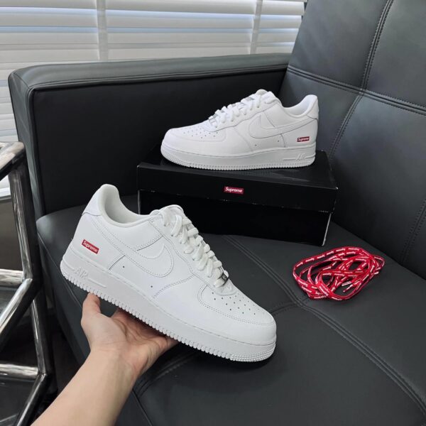 Nike Supreme x Air Force 1 Low 'Box Logo - White' - Image 9