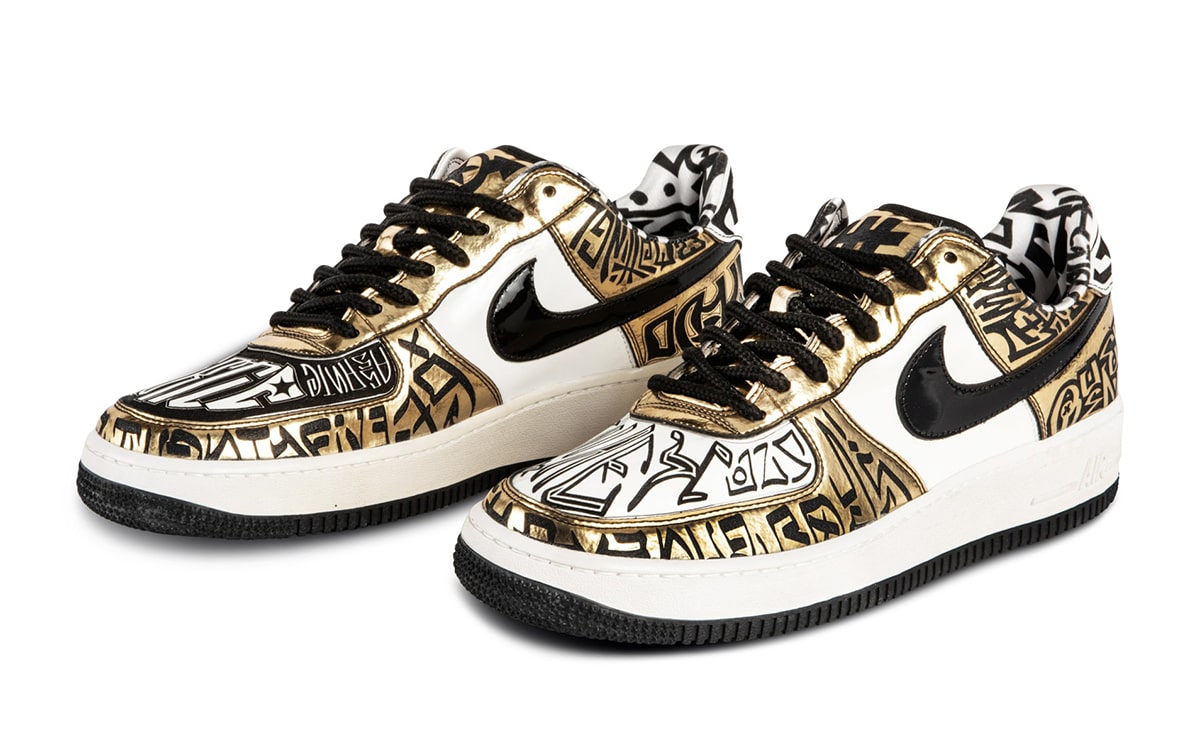 Nike Air Force 1 'Entourage x Undefeated x Fukijama Gold' - Image 4