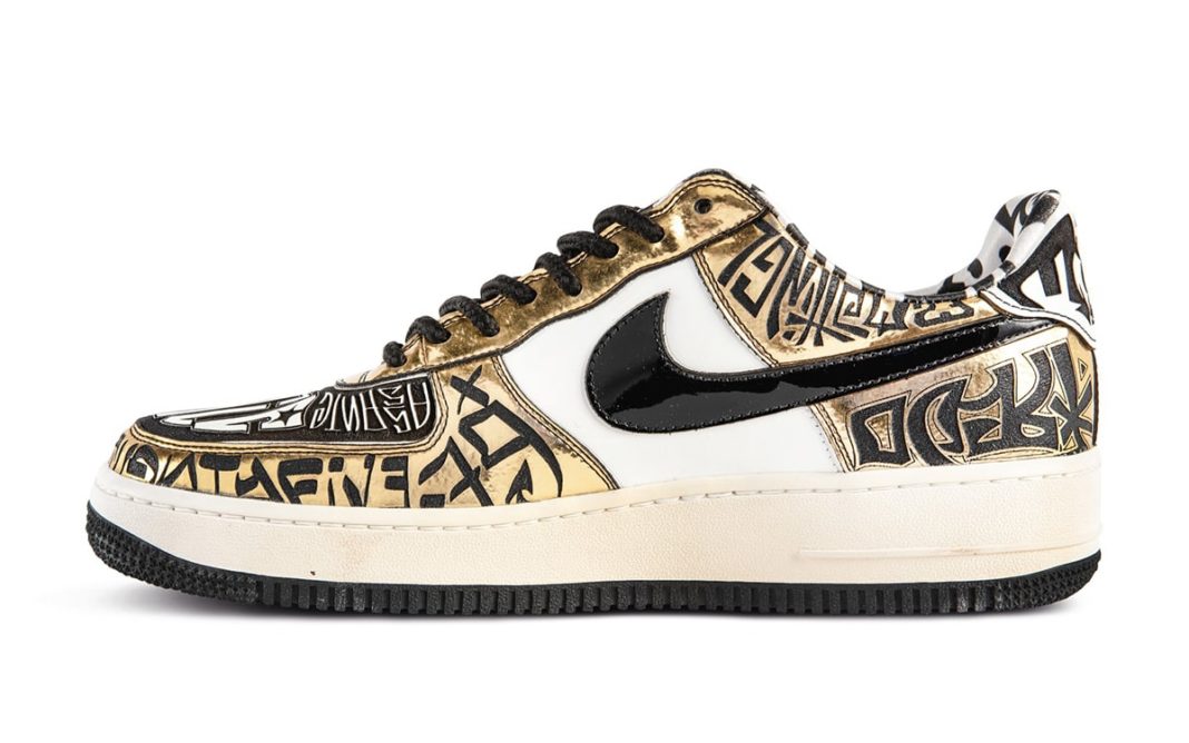 Nike Air Force 1 'Entourage x Undefeated x Fukijama Gold' - Image 2