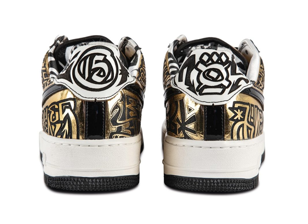 Nike Air Force 1 'Entourage x Undefeated x Fukijama Gold' - Image 5