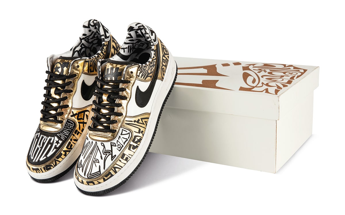 Nike Air Force 1 'Entourage x Undefeated x Fukijama Gold' - Image 3