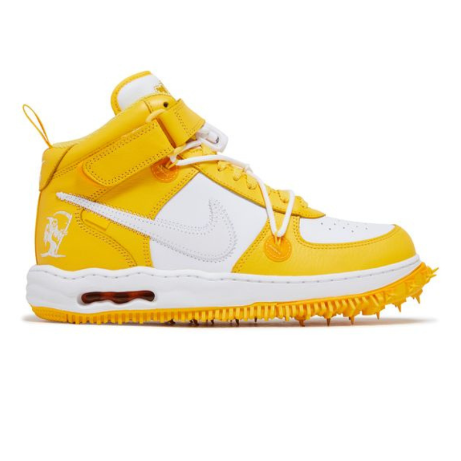 Nike Air Force 1 Mid X Off-White SP Leather 'Varsity Maize'