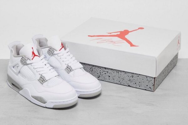 Nike Air Jordan 4 Retro 'White Oreo' - Image 5