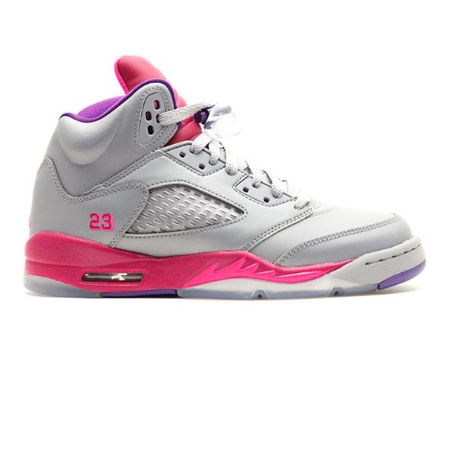 Nike Air Jordan 5 Retro GS 'Cement Grey Pink'