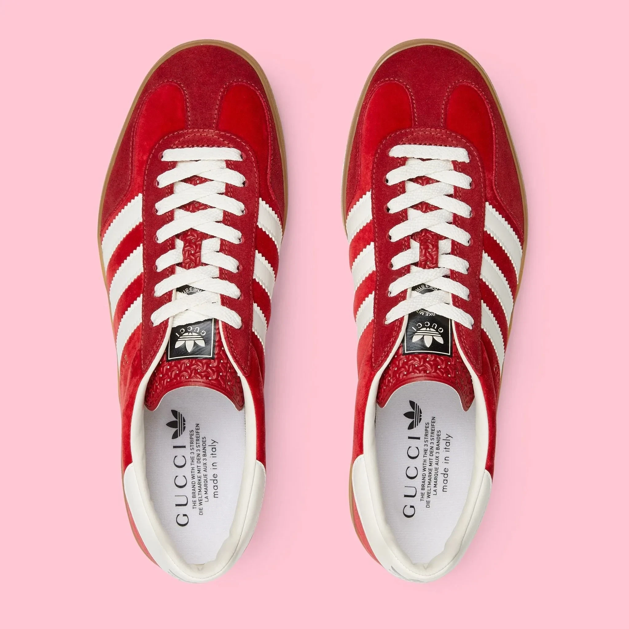 Adidas x Gucci Gazelle ‘Red’ - Image 5