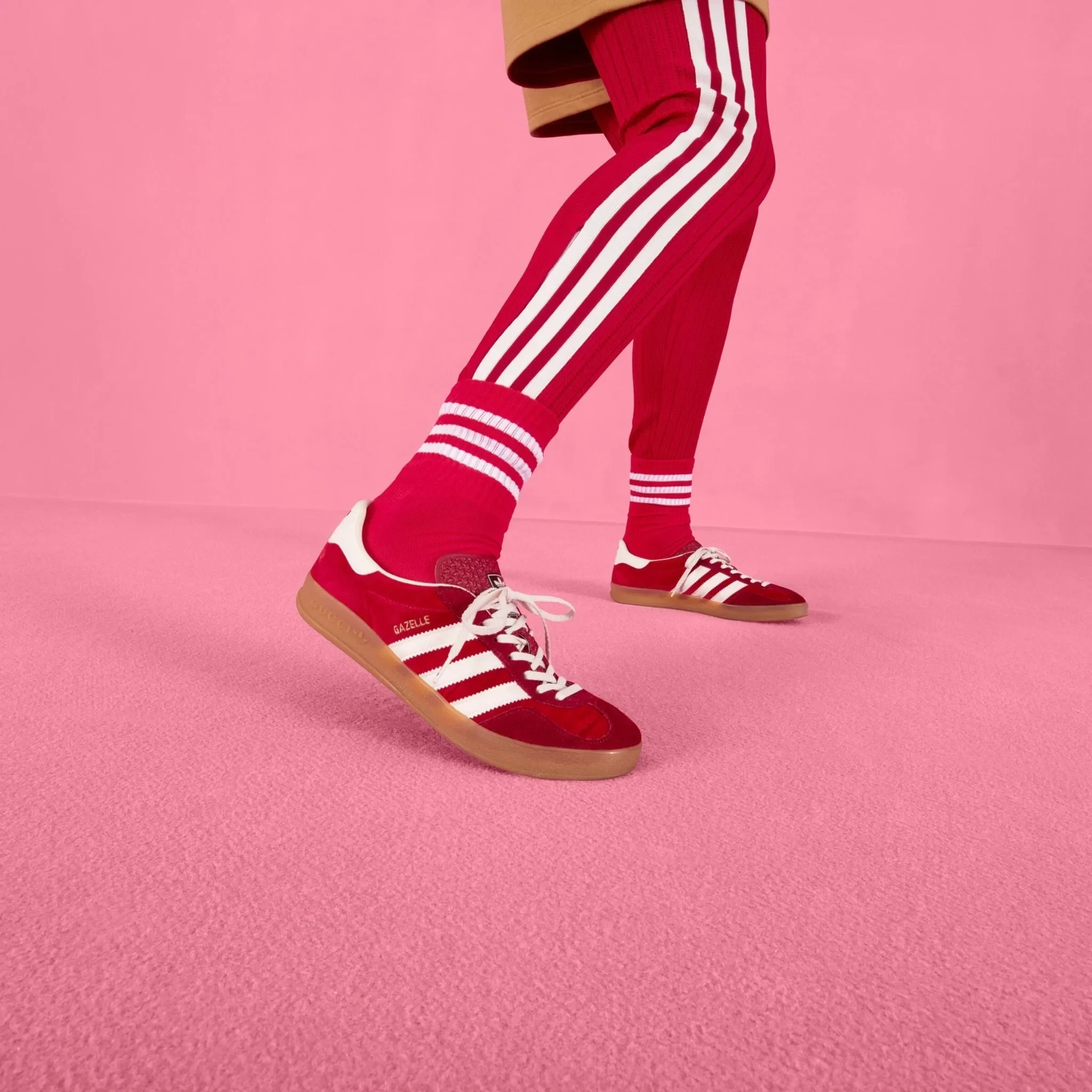 Adidas x Gucci Gazelle ‘Red’ - Image 2