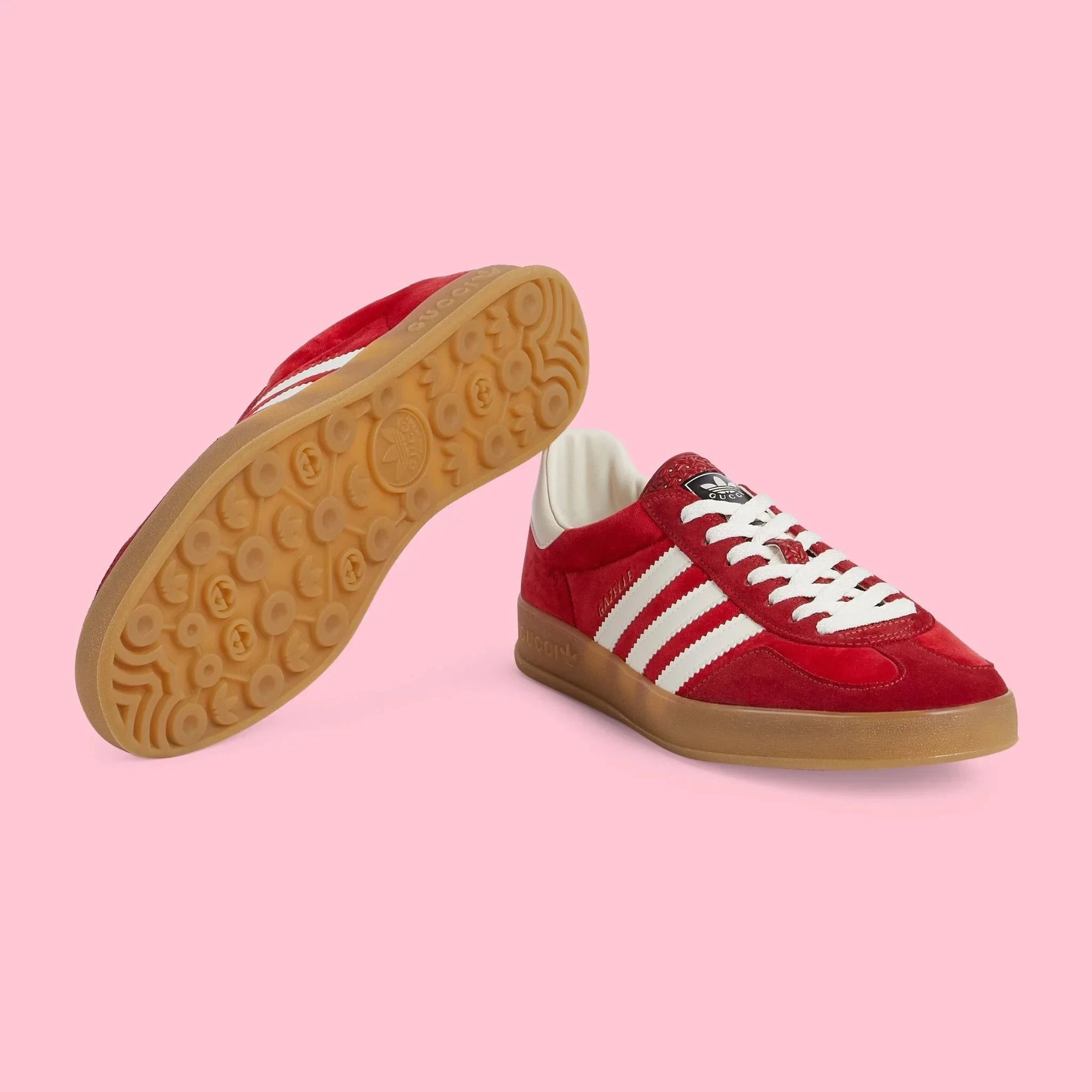 Adidas x Gucci Gazelle ‘Red’ - Image 4