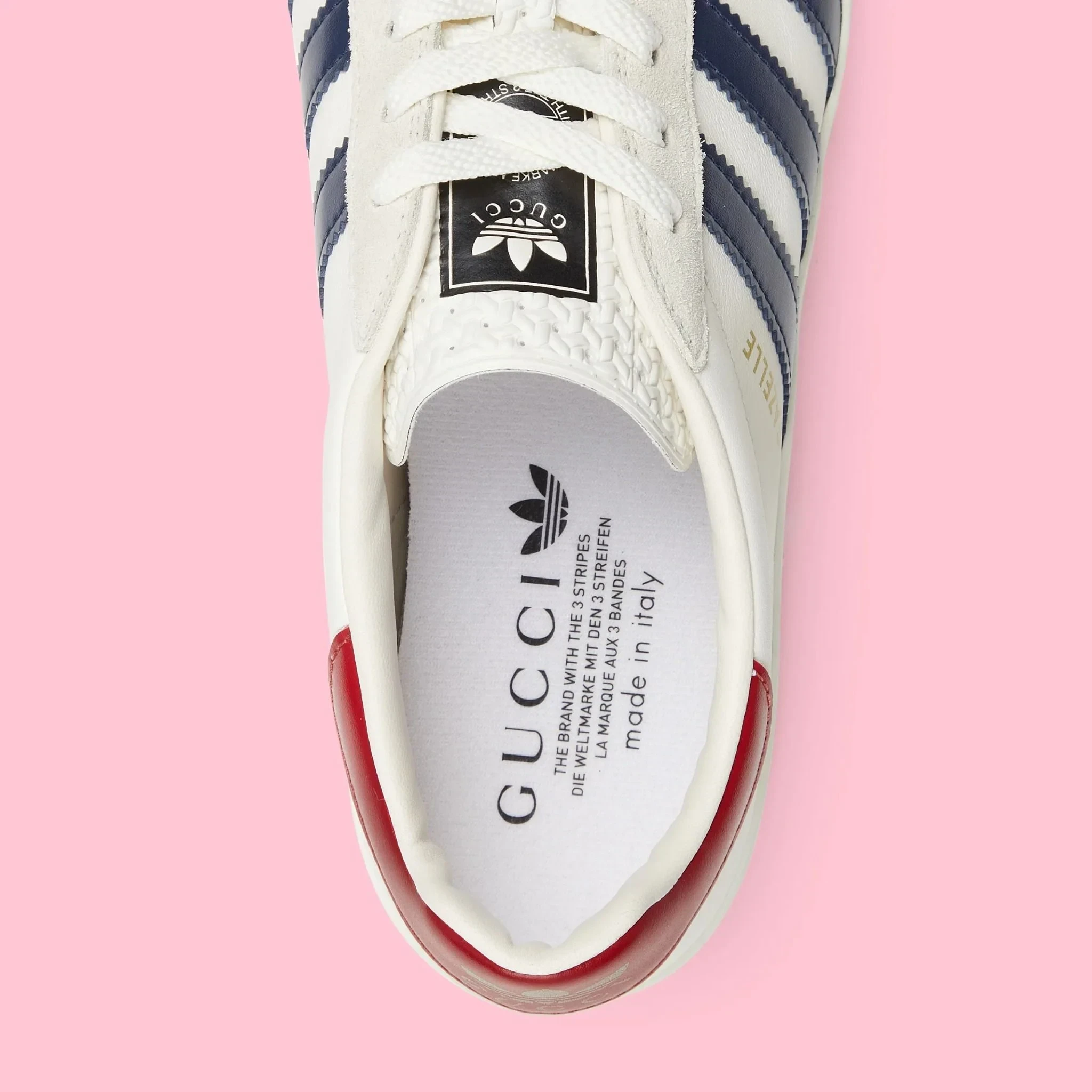 Adidas x Gucci Gazelle ‘White’ - Image 6