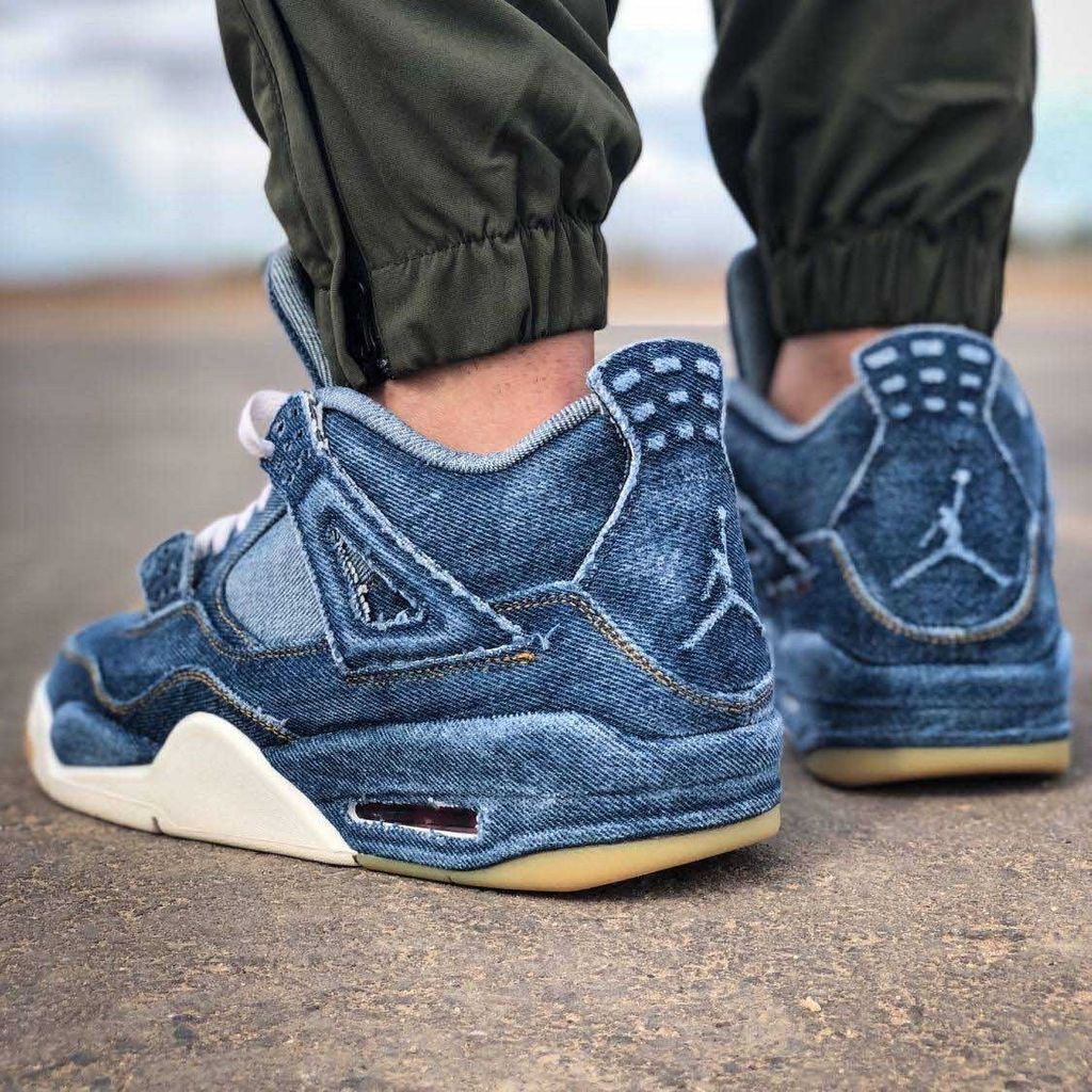 Nike Air Levi's x Jordan 4 Retro 'Denim' - Image 7