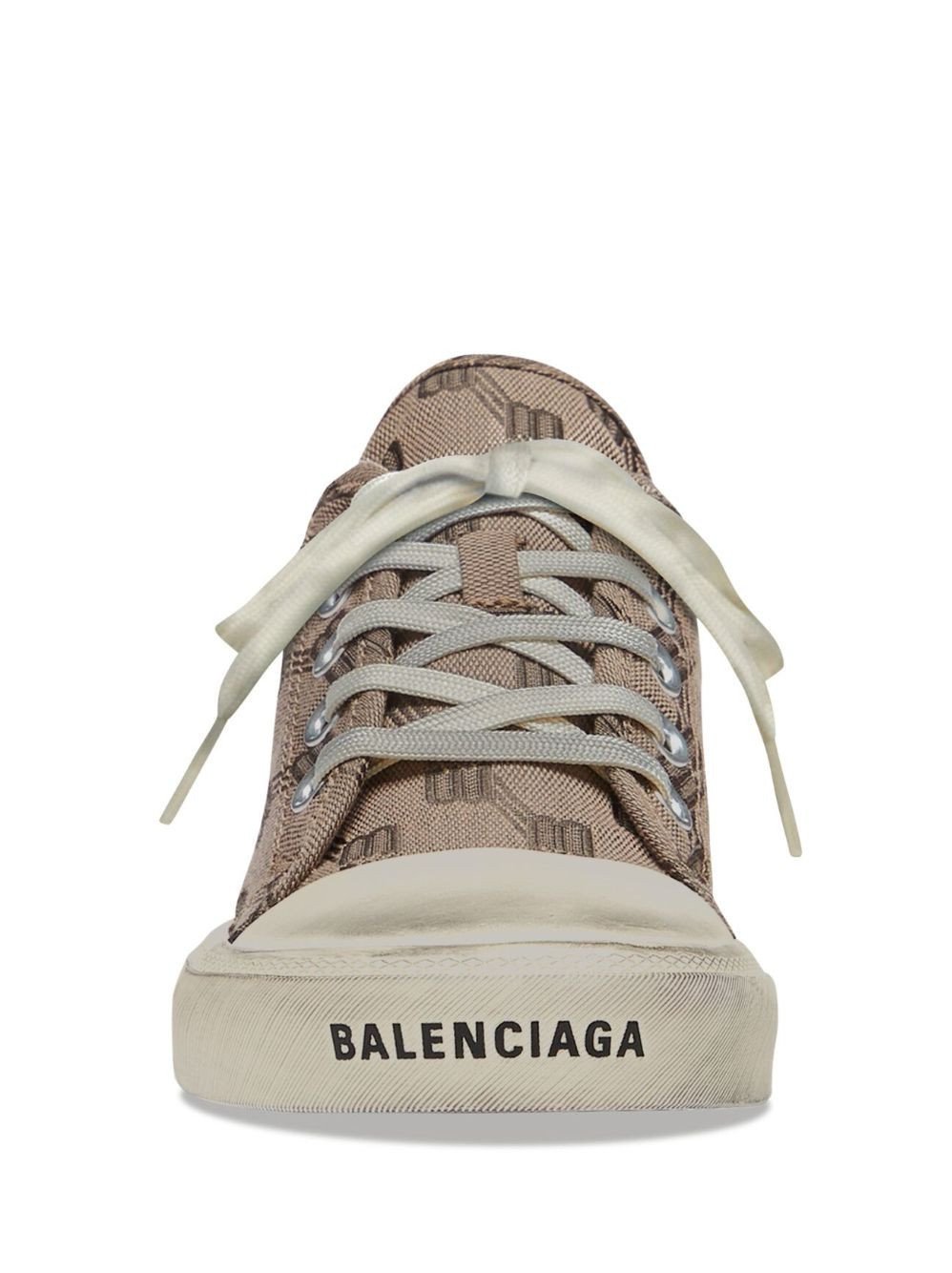 Balenciaga Paris Monogram Low-Top Sneakers - Image 2