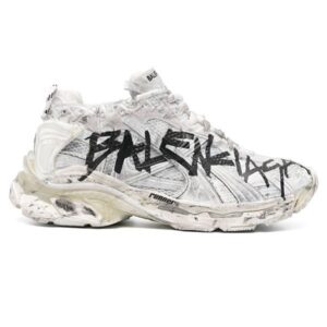 Balenciaga Runner Graffiti-Print Sneakers