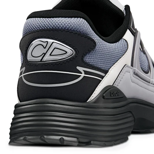 Dior B30 Mesh Blue Grey White Black Trainer - Image 5