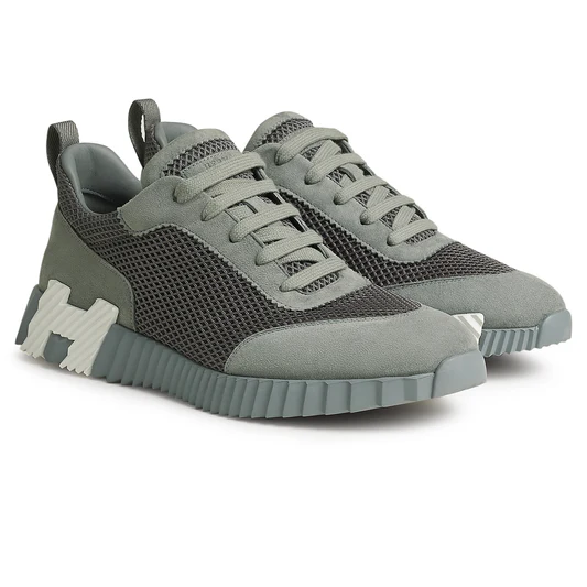 Hermès Paris Bouncing Sneaker Grey - Image 2