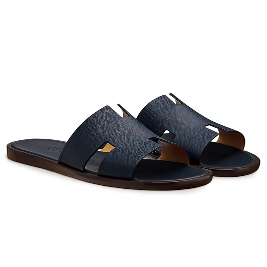 Hermès Paris Izmir Sandal Marine - Image 2