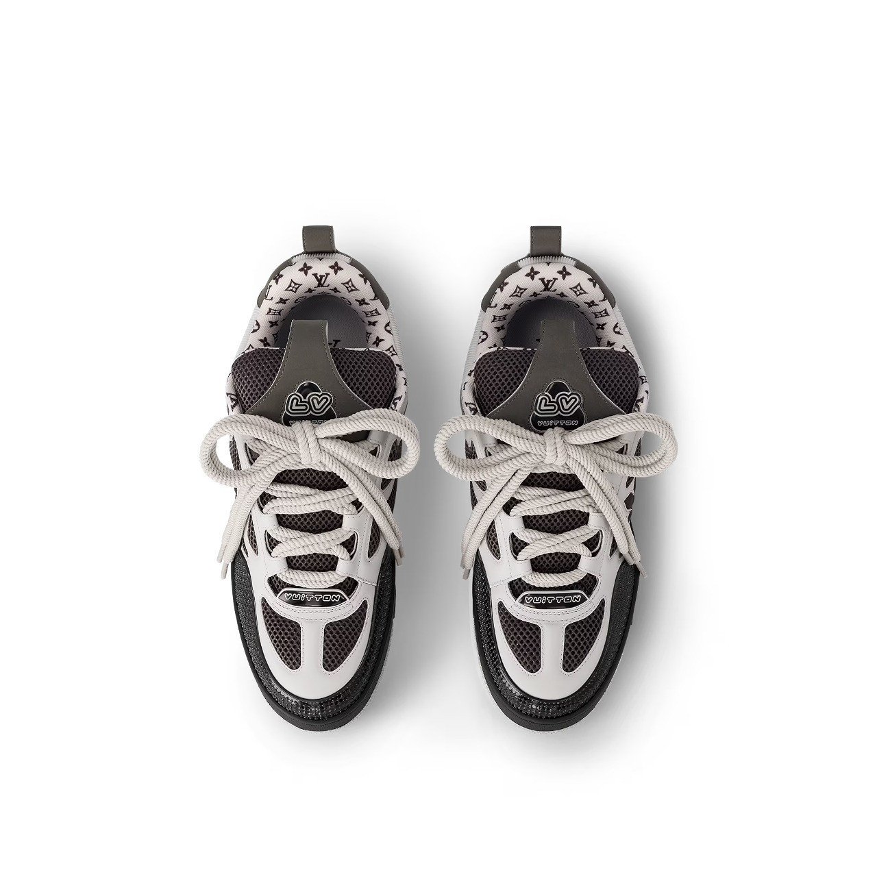 Louis Vuitton LV Skate Sneaker 'Grey/Black' - Image 3