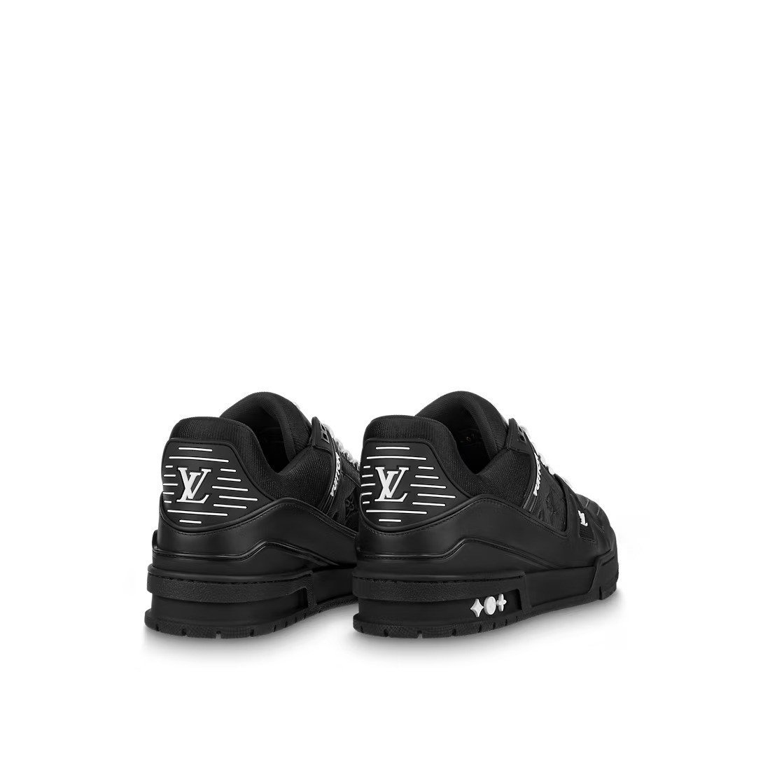 Louis Vuitton LV Trainer Sneaker 'All Black' - Image 8