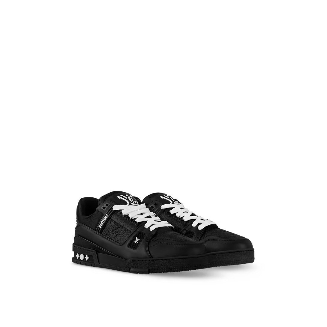 Louis Vuitton LV Trainer Sneaker 'All Black' - Image 4
