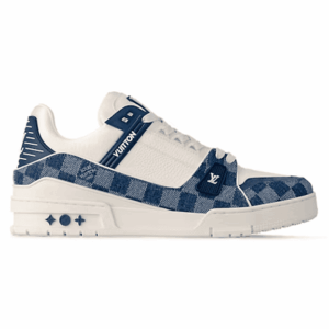 Louis Vuitton LV Trainer Sneaker 'Damier Denim Blue'