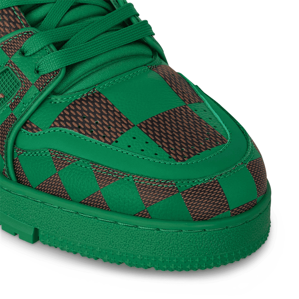 Louis Vuitton LV Trainer Sneaker 'DarkGreen' - Image 5