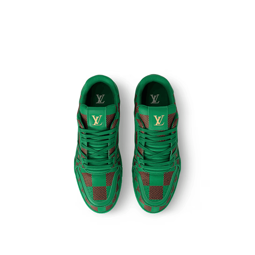 Louis Vuitton LV Trainer Sneaker 'DarkGreen' - Image 4