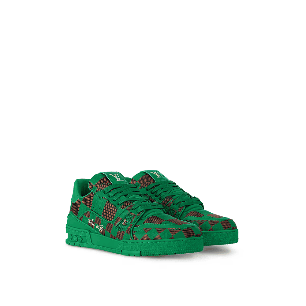 Louis Vuitton LV Trainer Sneaker 'DarkGreen' - Image 2