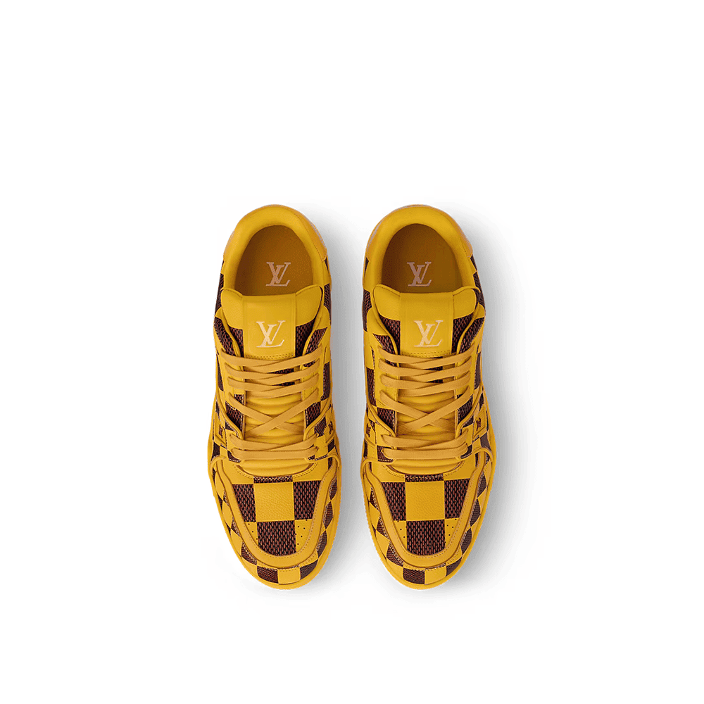 Louis Vuitton LV Trainer Sneaker 'DarkYellow' - Image 4