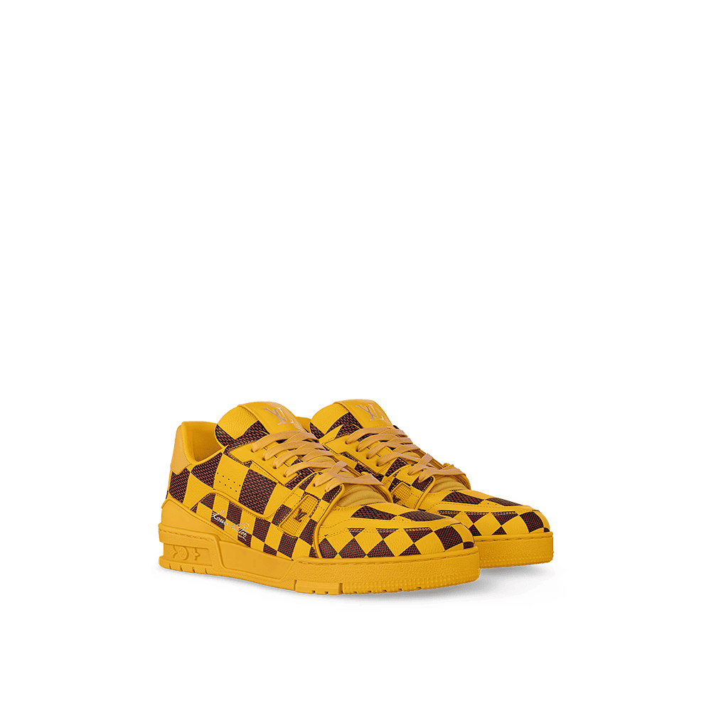 Louis Vuitton LV Trainer Sneaker 'DarkYellow' - Image 2