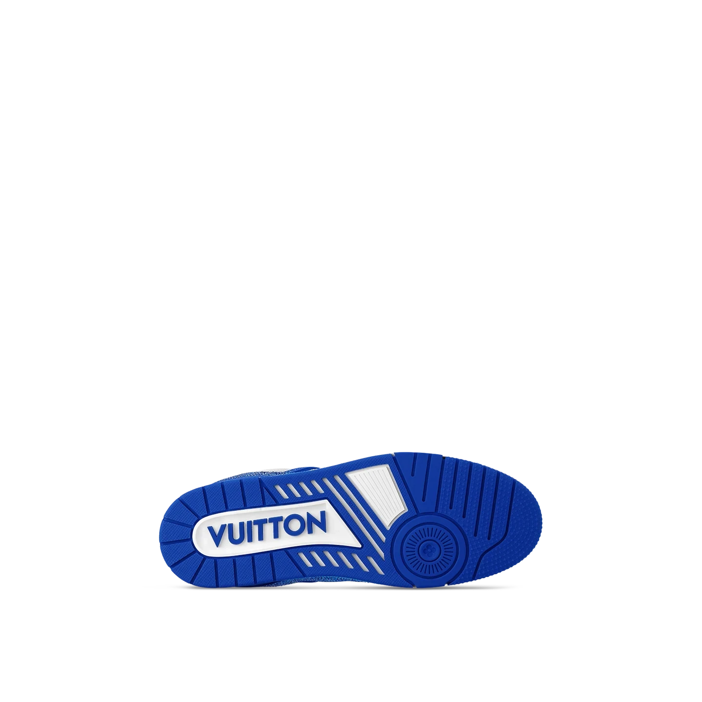 Louis Vuitton LV Trainer Sneaker 'Denim Monogram Blue Diamond' - Image 6