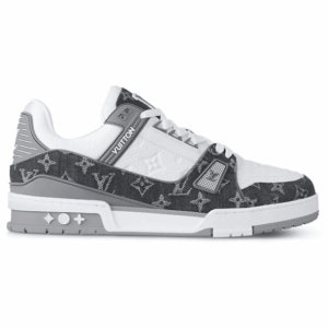 Louis Vuitton LV Trainer Sneaker 'Denim Monogram Grey'