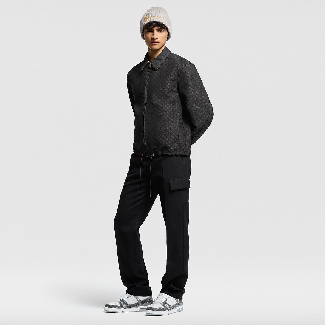 Louis Vuitton LV Trainer Sneaker 'Denim Monogram Grey' - Image 5