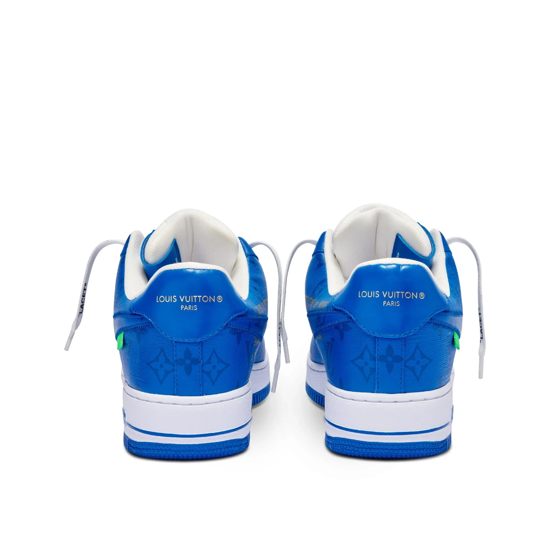 Louis Vuitton x Nike Air Force 1 Low 'By Virgil Abloh White/Blue' - Image 5