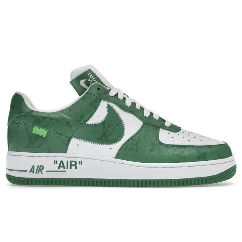 Louis Vuitton x Nike Air Force 1 Low 'By Virgil Abloh White/Green' - Image 12