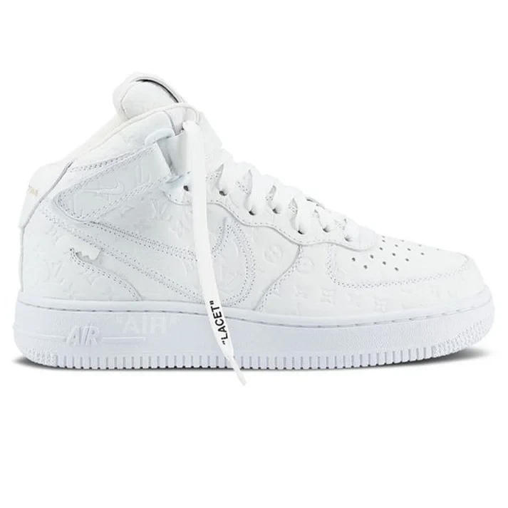 Louis Vuitton x Nike Air Force 1 Mid 'White'