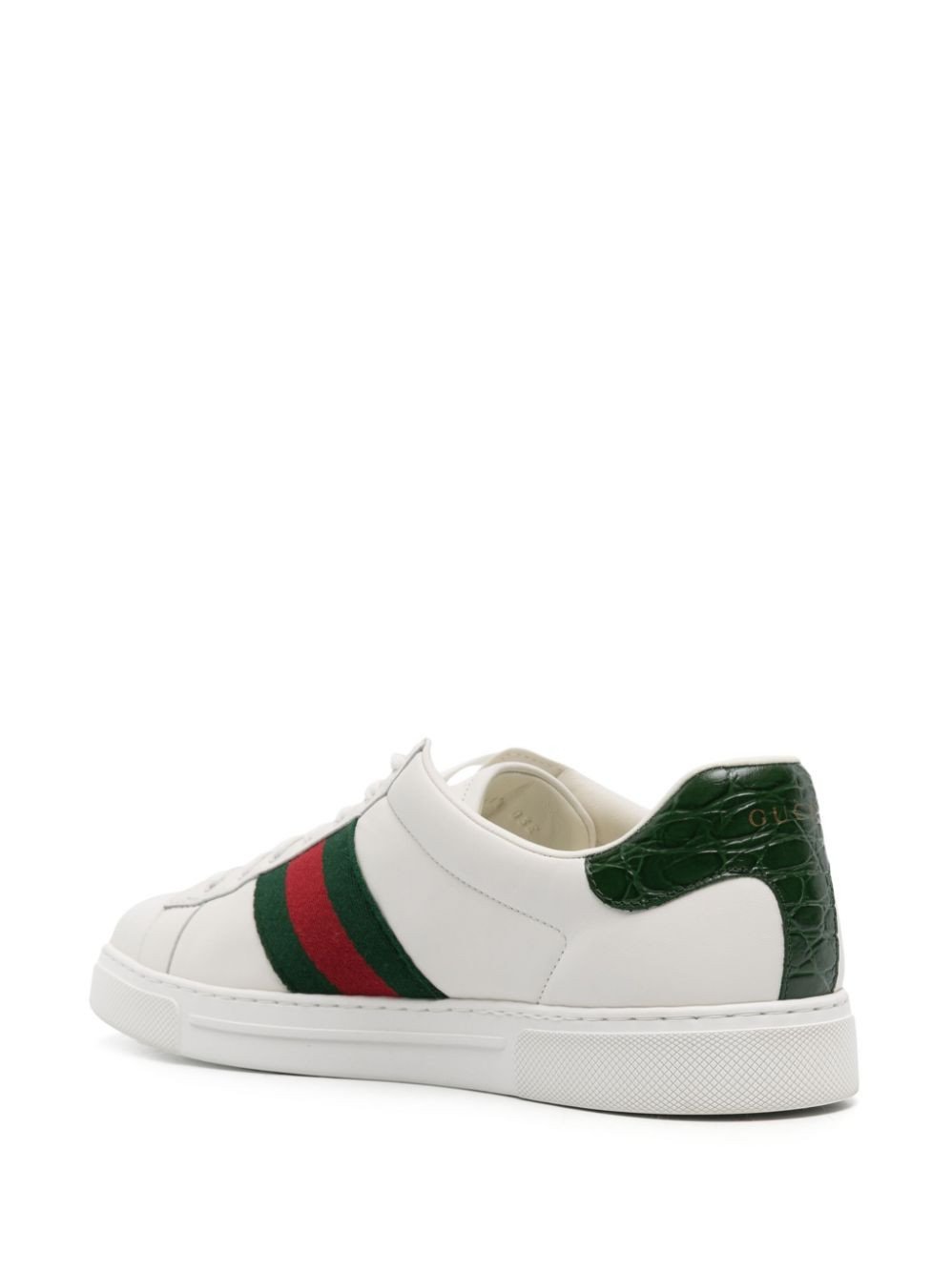 Men's Gucci Ace Leather Sneakers - Image 3