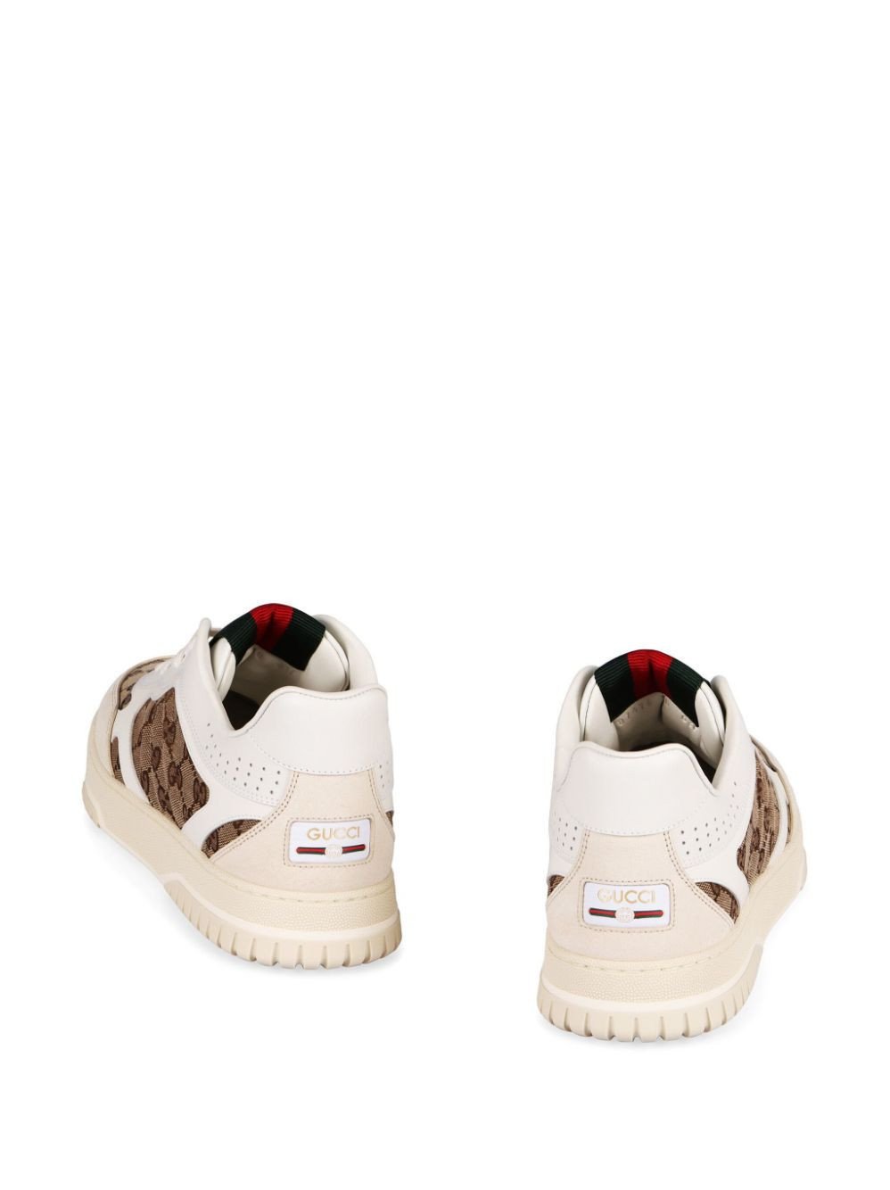 Men's Gucci Re-Web Panelled Sneakers - Image 4
