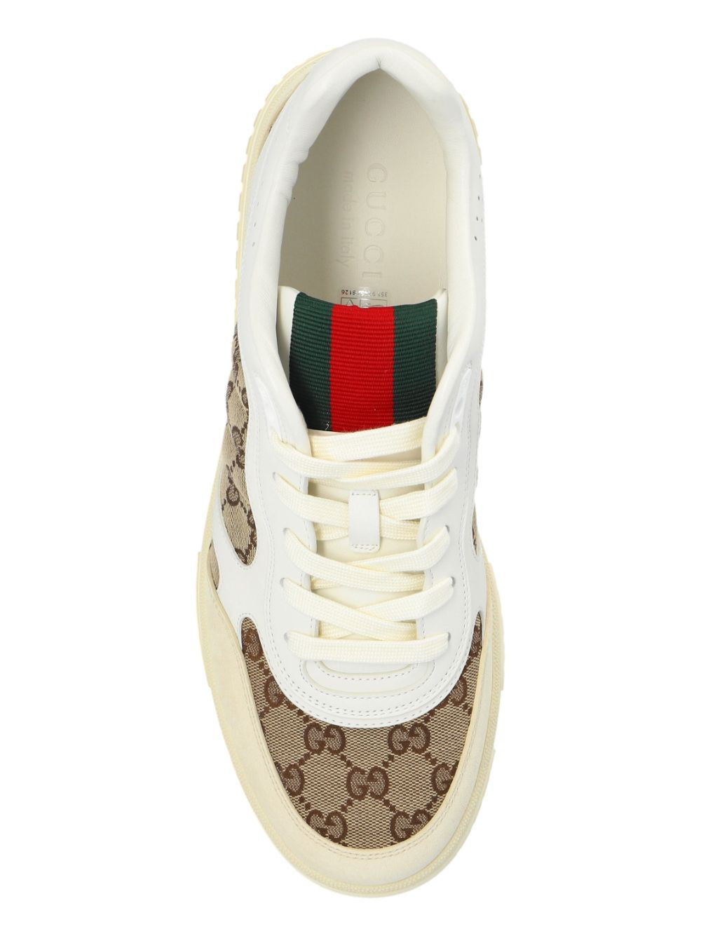 Men's Gucci Re-Web Panelled Sneakers - Image 6