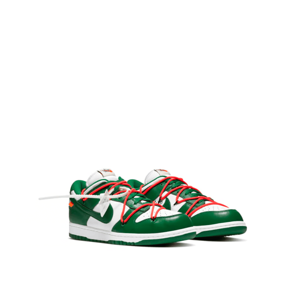 Nike Dunk Low x Off-White “Pine Green” Sneakers - Image 2
