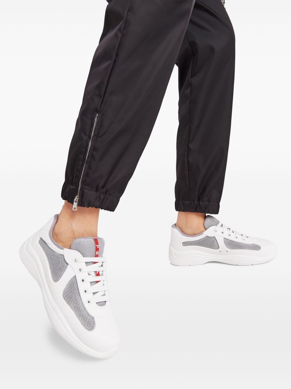 Prada America's Cup Panelled Sneakers - Image 6