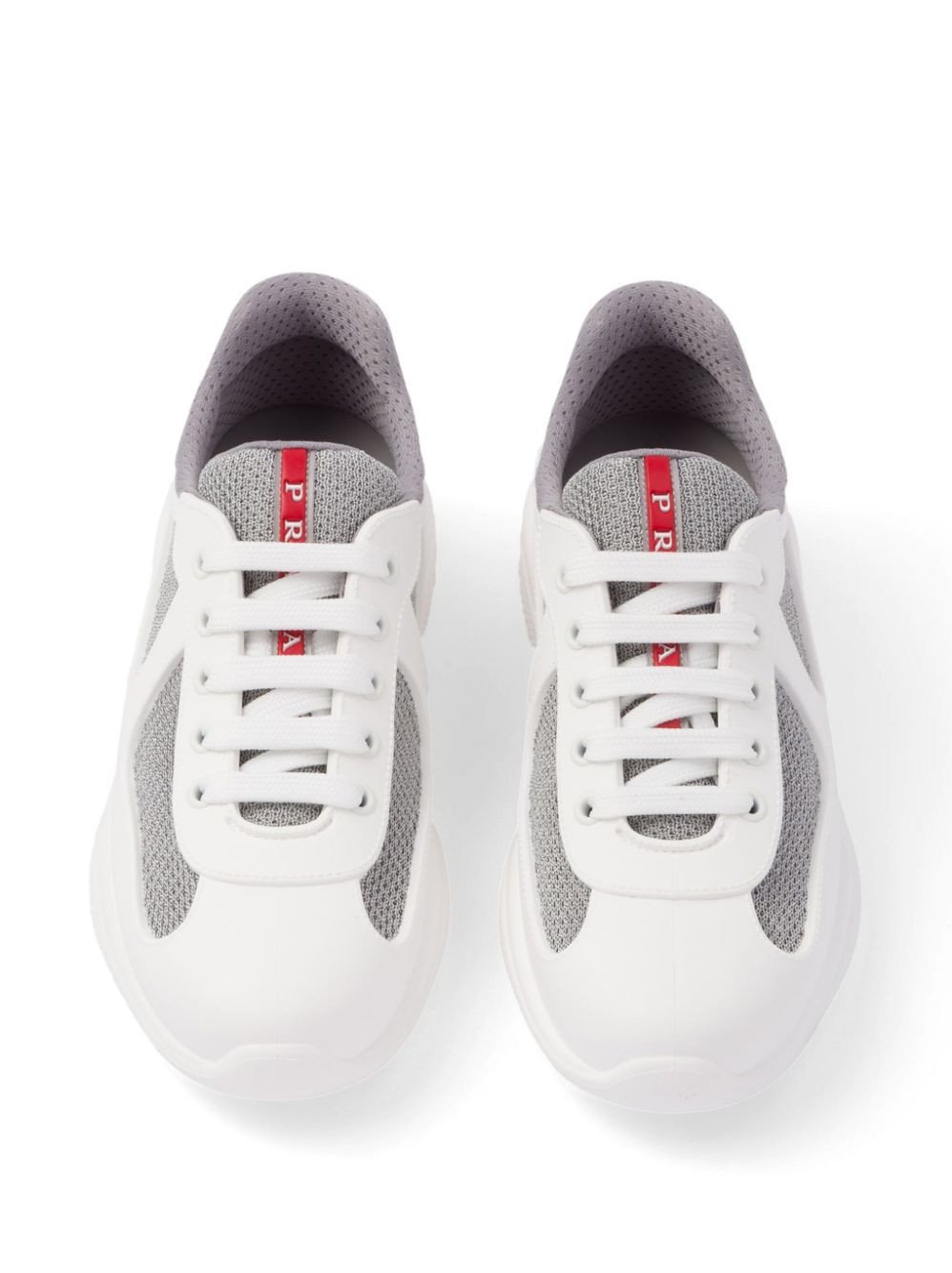 Prada America's Cup Panelled Sneakers - Image 5